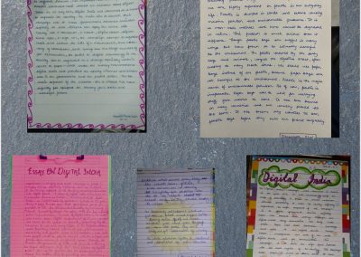 COLLAGE2 CLASSES IX-XII ON THE SPOT ESSAY WRITING ACTIVITY