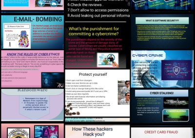 Collage 1 Cyber Security Activity Classes IX-XI